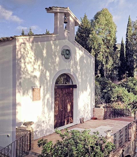 Private church for wedding in sardinia